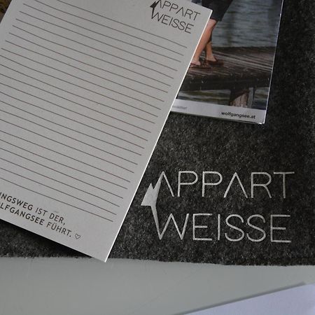 Appart Weisse Urlauben Am Wolfgangsee St. Gilgen Zewnętrze zdjęcie